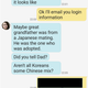 Yes, that’s a picture of Arya Stark and not my sister. But that’s actually what my sister looks like.